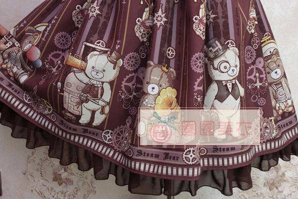 Alice Girl~ Steampunk Bear&Gear~ Lolita Salopette