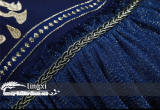Royal College~ Classic Embroidery Stripe Lolita JSK - Preorder  Closed