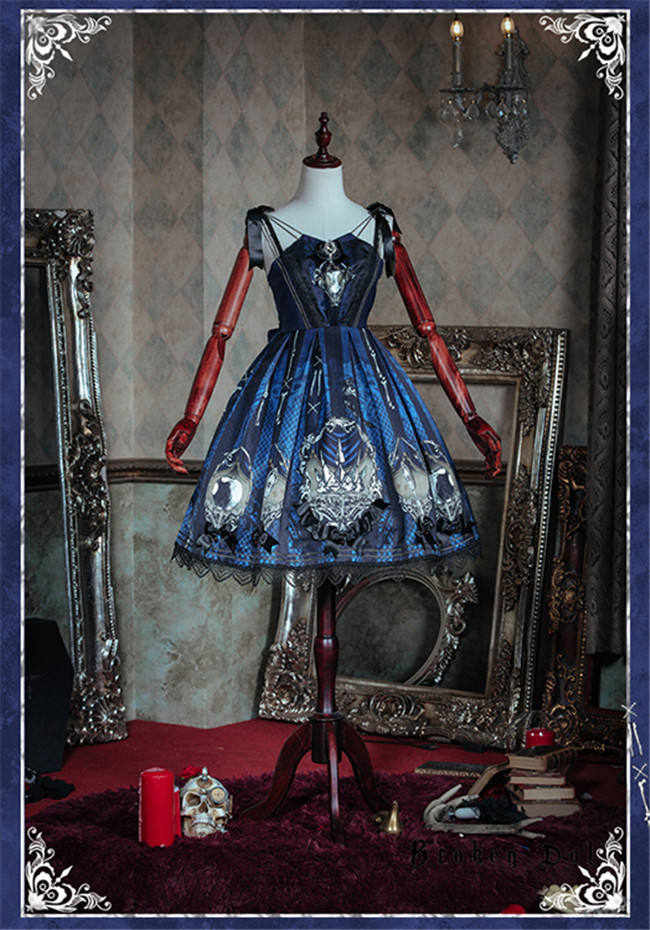 Mirror Mirror~ Gothic Lolita OP/JSK Dress -Pre-order Closed