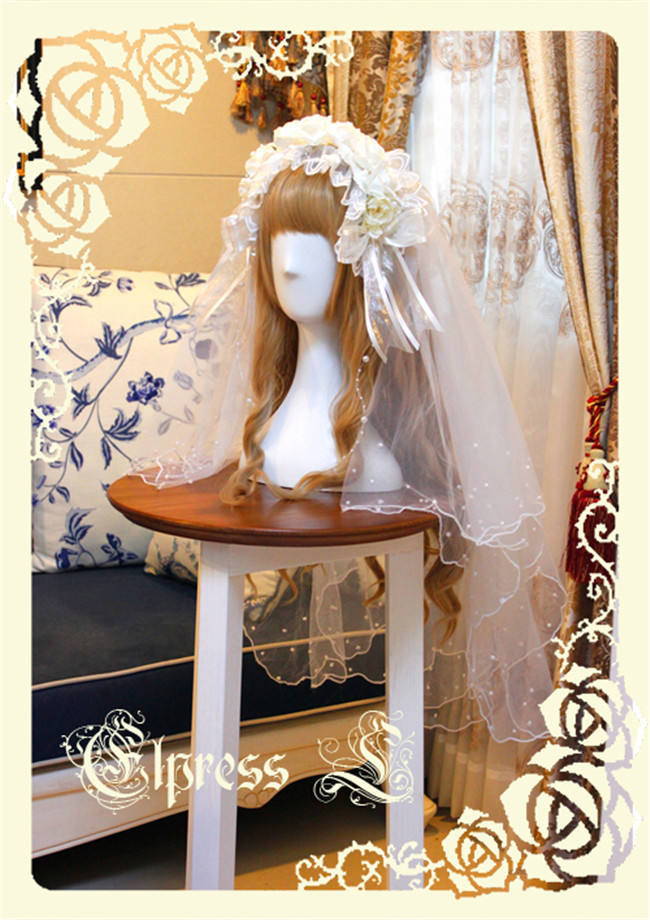 Elpress L Umbrella Leaf Lolita OP Dress out