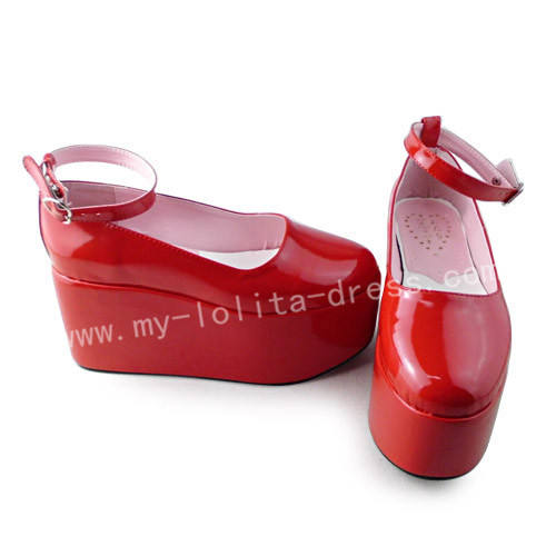 Lady's Sweet Cream White Lolita High Platform