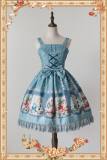 The Fairy Tale~ Classic Lolita Printed JSK Dress -out