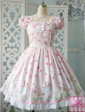 Free Shipping (Angelic Pretty Replica) Dream of Lolita Sheep Garden OP  -In Stock-OUT
