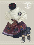 Demon Cat~ Gothic Lolita Vest + Skirt Set -The 2nd Pre-order Closed