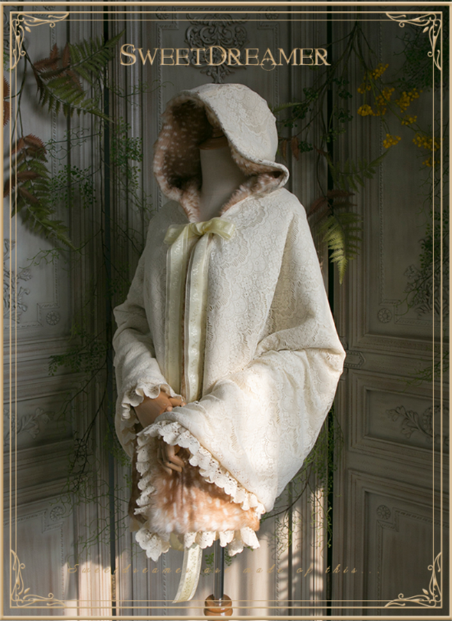 Cutie Creator ~Shepherd's Glen~ Warm Thick Cape - Double side use