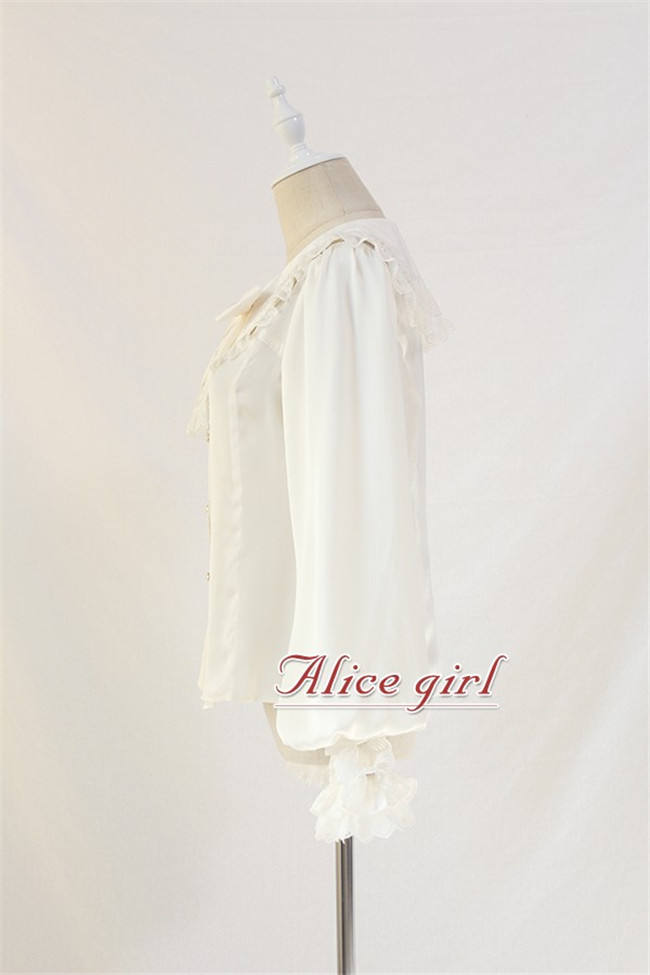 Mola Fan Collar Lace Lolita Blouse -Ready Made