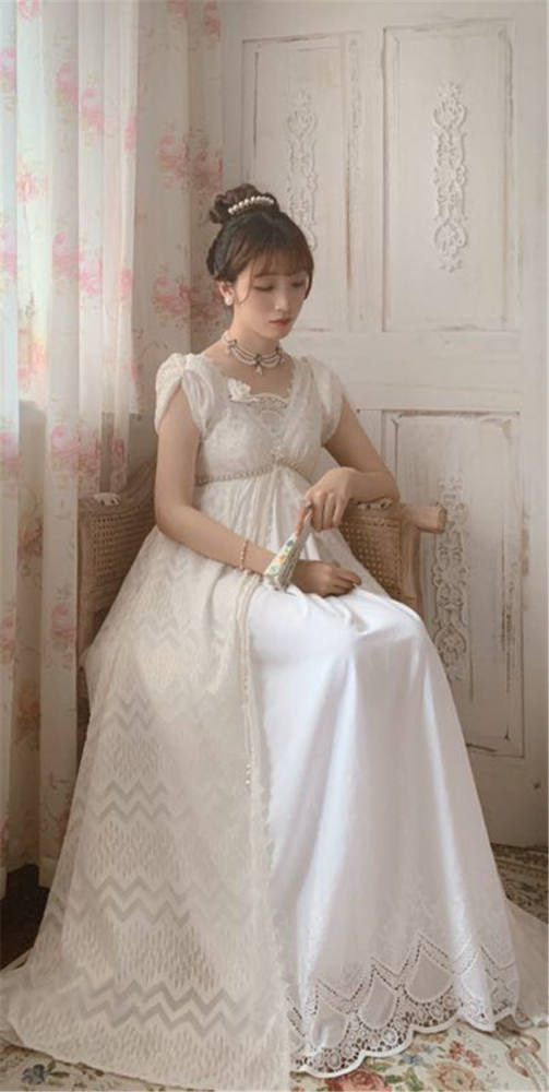 Surfacespell ~MissBennet~ Empire Waist Lolita OP -Custom Tailor Available