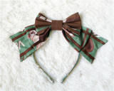 Chocolate Bear~Sailor Collar High waist Lolita OP -Pre order Closed