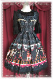 Infanta Chiffon Lolita Mid-length Sleeves Blouse-OUT