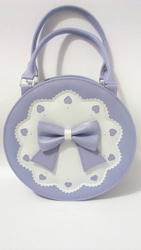 Round Shape Sweet Bow Lolita Handbag