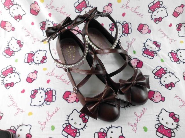 Antaina Tea Party Glitter Lolita Shoes