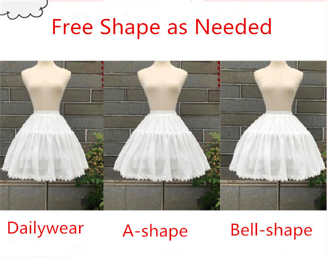 Lolita Tips: Difference between A-line Petticoat and Bell-shaped Petticoat?