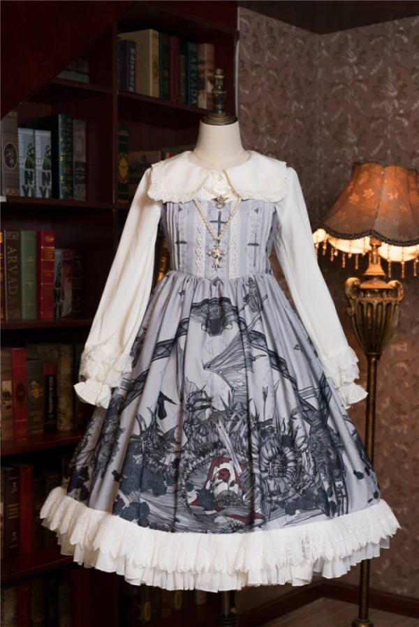 Sweet Death~ Gothic Lolita JSK Dress - Pre-order Closed