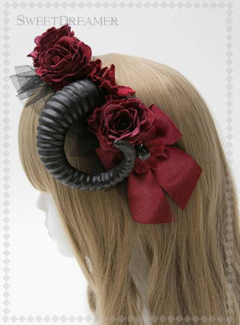 Cutie Creator -Evil Bridal~ Lolita Headband + Veil Set