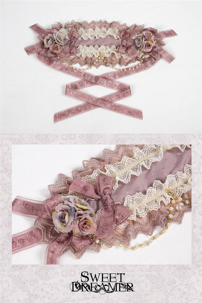 Cutie Creator ~Little Dorrit~ Lace Bow Beadchain Lolita Headband