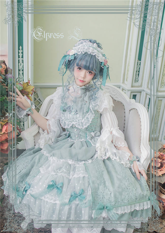 Elpress L ~Christmas D*Romance Ode~ Elegant Lolita JSK -Ready Made Purple M - In Stock