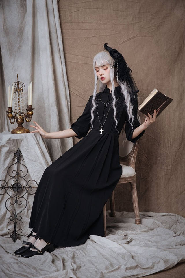 Joan~ Vintage Lolita OP Dress Autumn Edition - In Stock