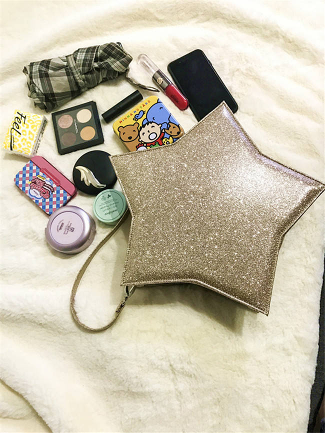 Sweet  Night Sky Five-pointed Star Lolita Bag - 2 Ways