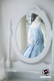 The Coagulation Crystal -College Style Thermal Wool Lolita  JSK Dress -Pre-order Closed
