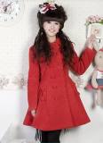 Lolita Princess Double Breasted Cashmere Polyester Winter Coat