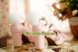Replica Sweet Lolita High-heeled Shoes with Pearl Chain
