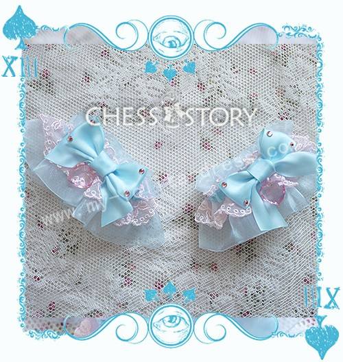 Chess Story Alice's Mad Tea Party Sweet Lolita Salopette