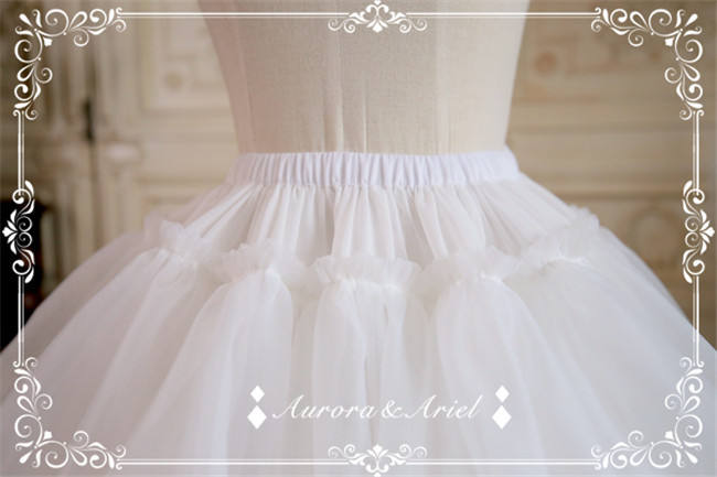 45m/60cm Super Puffy Aurora & Ariel Lolita Lolita Petticoat