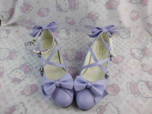 Antaina Tea Party Glitter Lolita Shoes