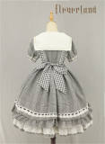 Not Stripe~ Sweet Gingham Lolita OP Dress off