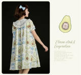 Hedgehog Avocado~ Sweert Lolita OP/JSK Dress Dailywear Version -OUT