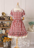 Strawbery Witch ~Sailor Style Gingham Lolita OP
