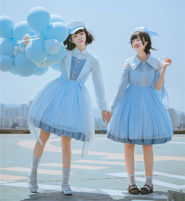 Rabbit Teeth ~The Girl Who Skip Class Lolita Dress Black L In Stock