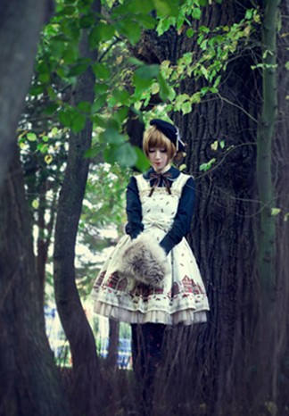 HMHM Little Red Riding Hood Ms.Wolf Note JSK