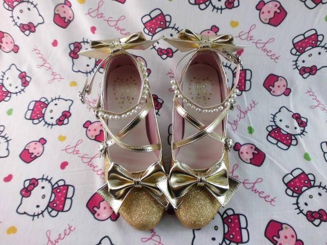 Antaina Tea Party Glitter Lolita Shoes