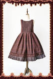 Infanta~ Sugar&Matcha Coffee style Lolita JSK Dress out
