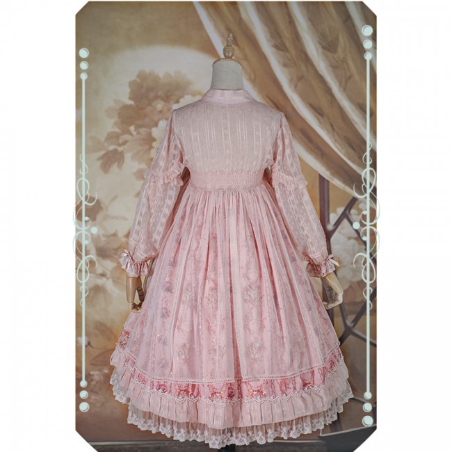 IchigoMikou ~Drizzle & Thin Clouds~ Hanfu Style Dress Qi Lolita Dress