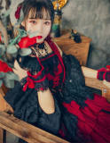 Nine Odes ~She Sings In The Mountain~ Gothic Lolita JSK -Ready Made