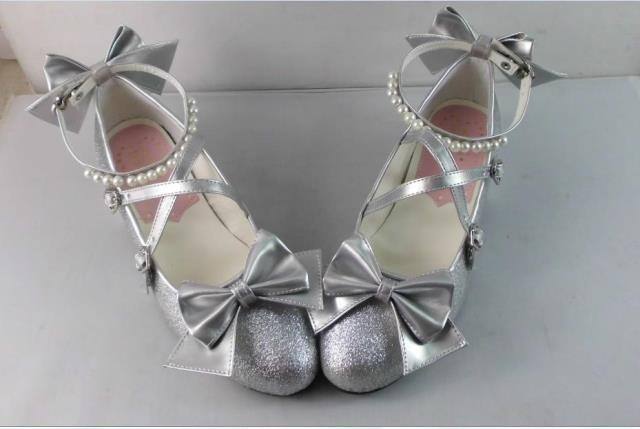 Antaina Tea Party Glitter Lolita Shoes