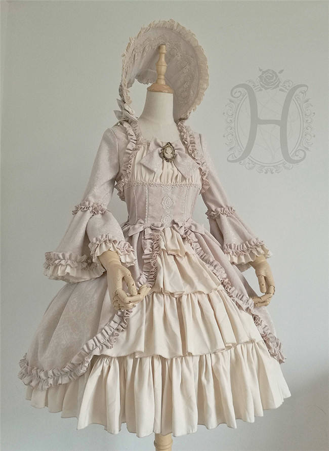 Henrietta ~Victoria Doll~ Vintage Lolita OP Dress