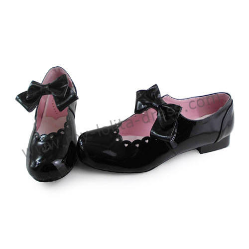 Glossy White 2.5CM Heel Princess Lolita Shoes
