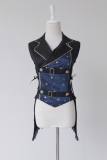 Neverland Lolita ***The Mermaids Singing*** Ouji Vest Blue Size S in stock-OUT