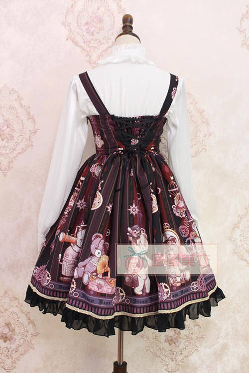 Alice Girl~ Steampunk Bear&Gear~ Lolita JSK