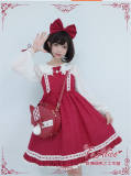 Little Red Riding Hood&White Snow~ Dark Prints Lolita JSK -OUT