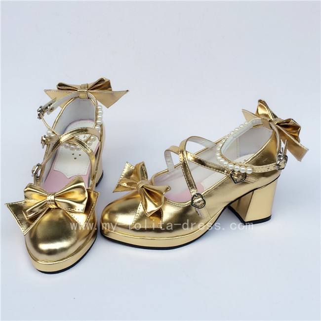 Antaina Tea Party Glitter Lolita Shoes