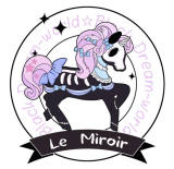 Le Miroir Lolita Black Dream World Skeleton Horse Hoodie - Boy/Girl OUT