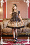 Neverland Lolita -Mucha Four Seasons- Printed Lolita OP Dress