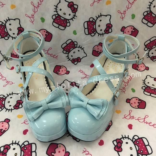 Dark Coffee Lolita Heels Footwear