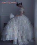 Moon Lover ~ Elegant Lolita OP Bridal Design -Pre-order
