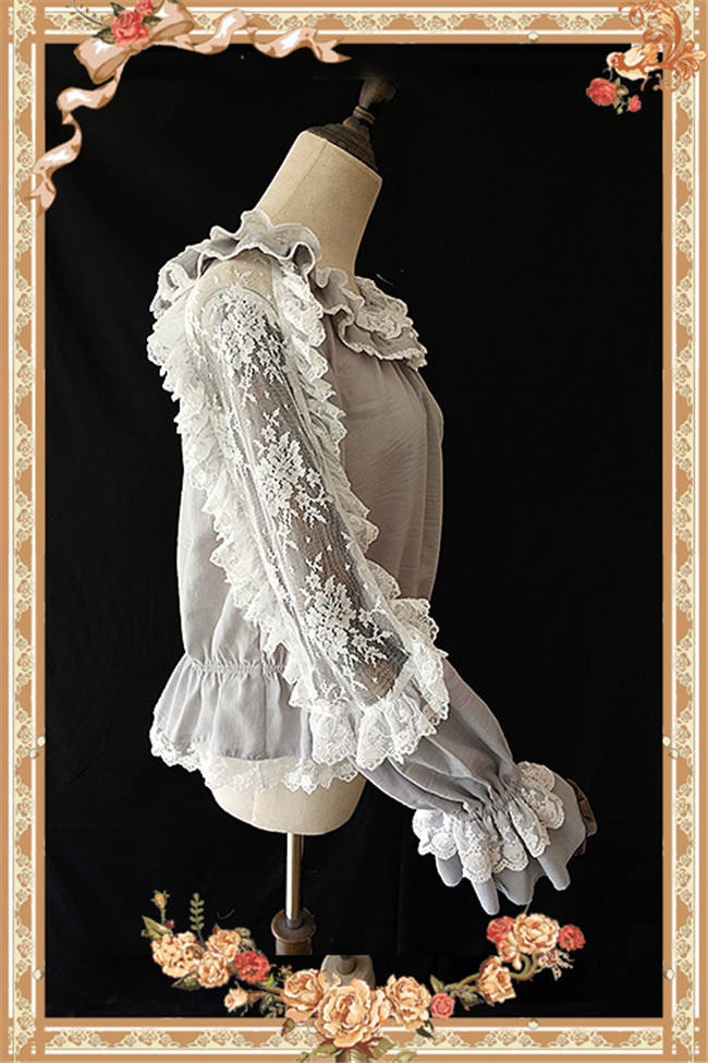 Jenny Cookies~Lolita Long Sleeves Blouse
