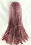 70cm Purple Brown Straight Lolita Wig